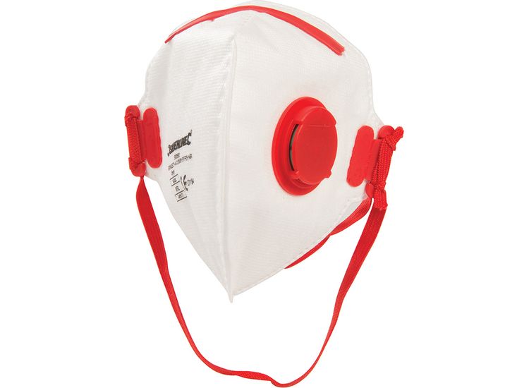 Silverline Fold Flat Face Mask Valved FFP3 NR