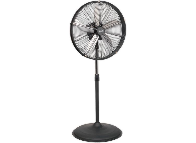 Sealey HVF20PO Industrial High Velocity Oscillating Pedestal Fan 20" 230V