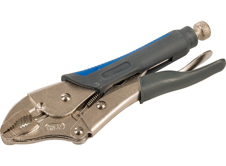 Silverline Self Locking Soft-Grip Pliers