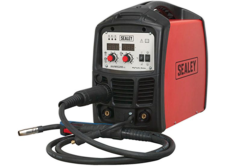 Sealey INVMIG200 Inverter Welder MIG, TIG &amp; MMA 200Amp