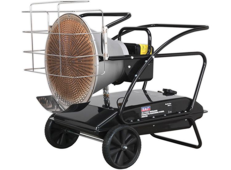 Sealey IR37 Infrared Paraffin/Kerosene/Diesel Heater 28/37kW 230V
