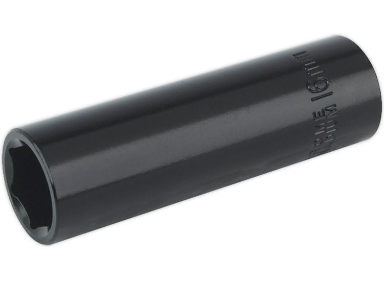 Sealey IS1216D Impact Socket 16mm Deep 1/2"Sq Drive