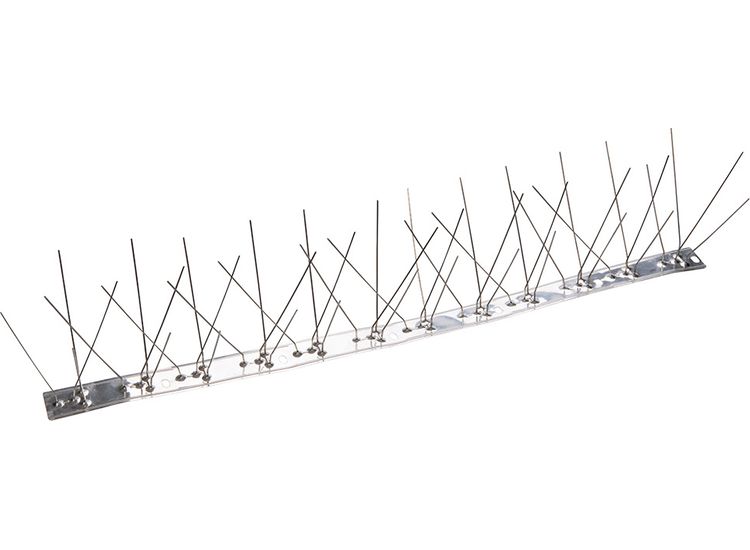 Fixman Stainless Steel Bird Spikes 10pk 500mm (4 Spike)