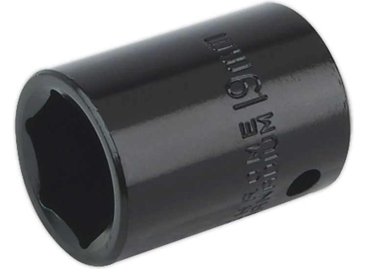 Sealey IS1219 Impact Socket 19mm 1/2"Sq Drive