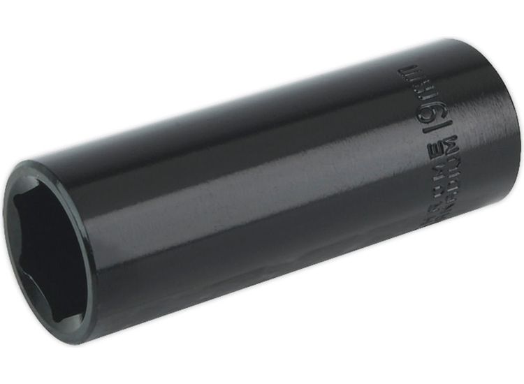Sealey IS1219D Impact Socket 19mm Deep 1/2"Sq Drive