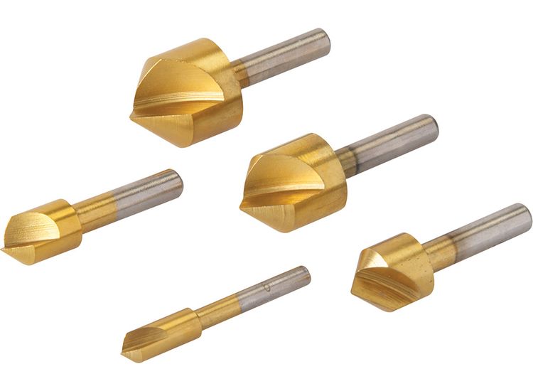 Silverline Countersink Set 5pce 5pce