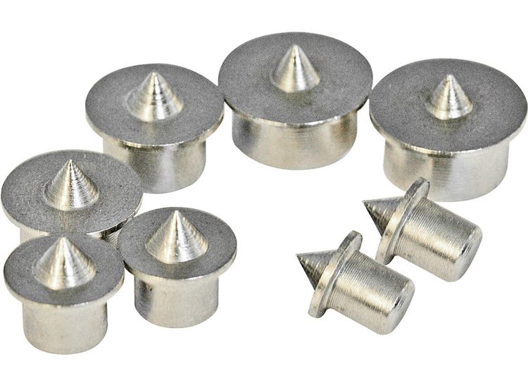 Silverline Dowel Centre Point Set 8pce 6 - 12mm