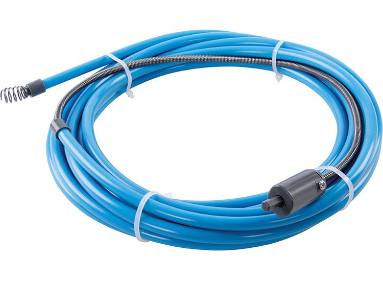 Silverline Drain Auger Drill Powered 6mm x 7m