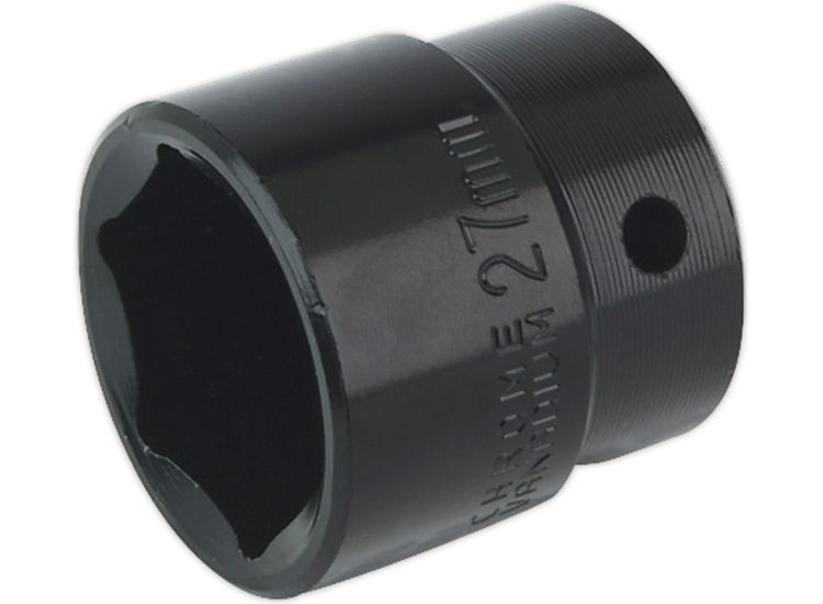 Sealey IS1227 Impact Socket 27mm 1/2"Sq Drive