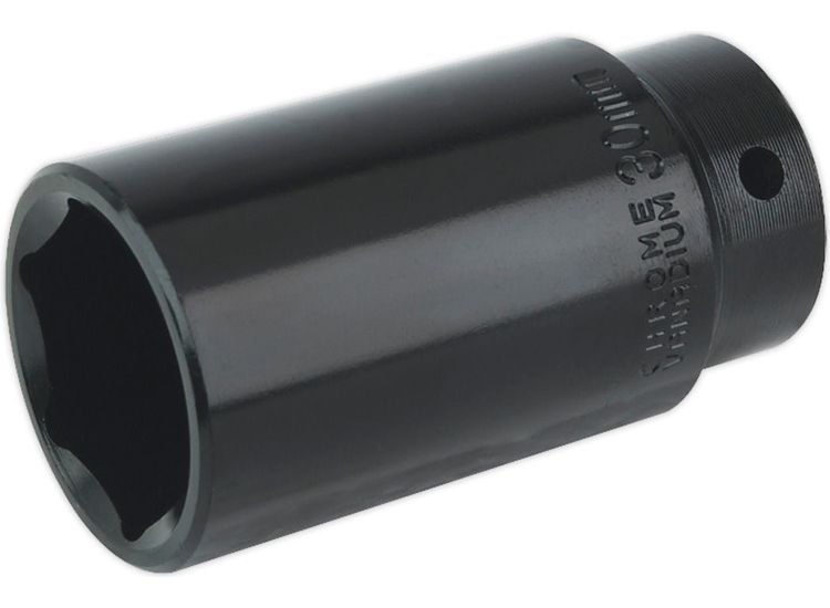 Sealey IS1230D Impact Socket 30mm Deep 1/2"Sq Drive