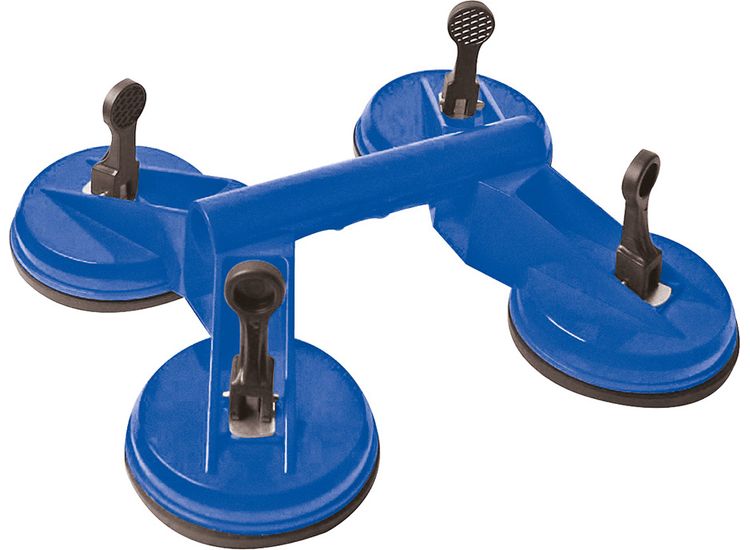 Silverline Quad Suction Pad 120kg