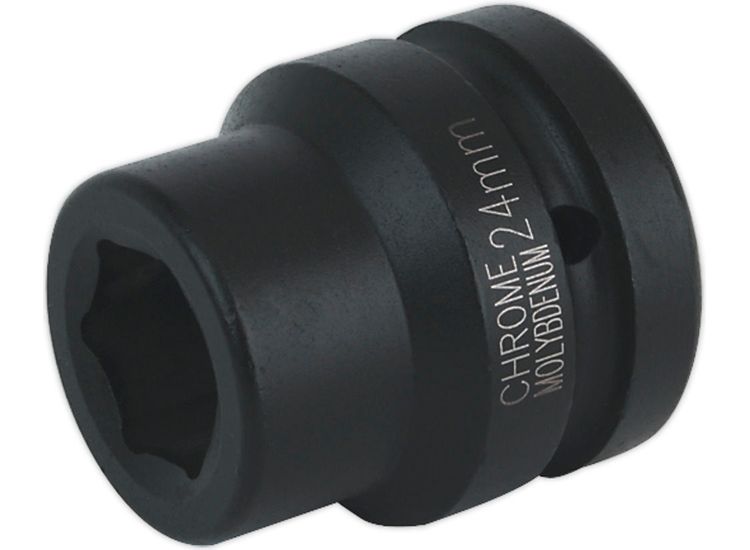 Sealey IS124 Impact Socket 24mm 1"Sq Drive