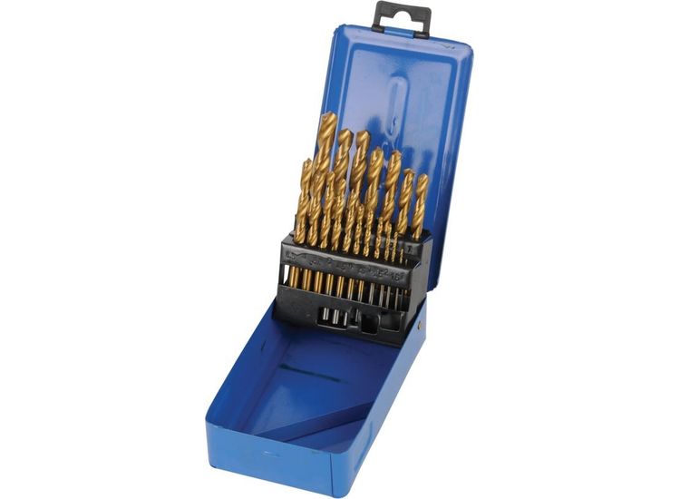 Silverline Titanium-Coated HSS Drill Bit Set 19pce 19pce