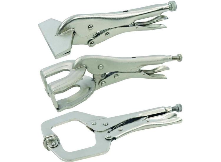 Silverline Welding Clamp Set 3pce 3pce