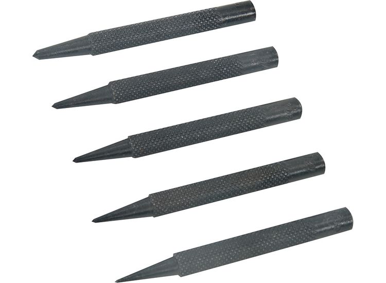 Silverline Centre Punch Set 5pce 5pce