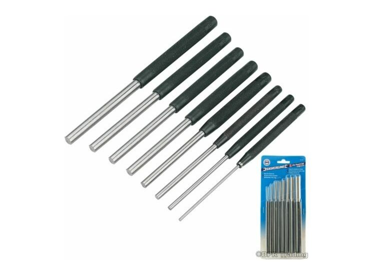 Silverline Pin Punch Set 8pce 8pce