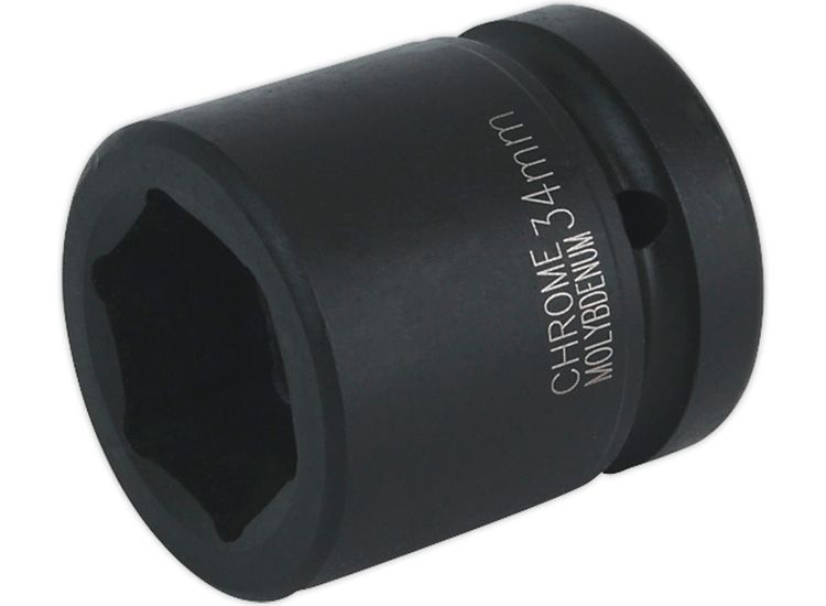 Sealey IS134 Impact Socket 34mm 1"Sq Drive