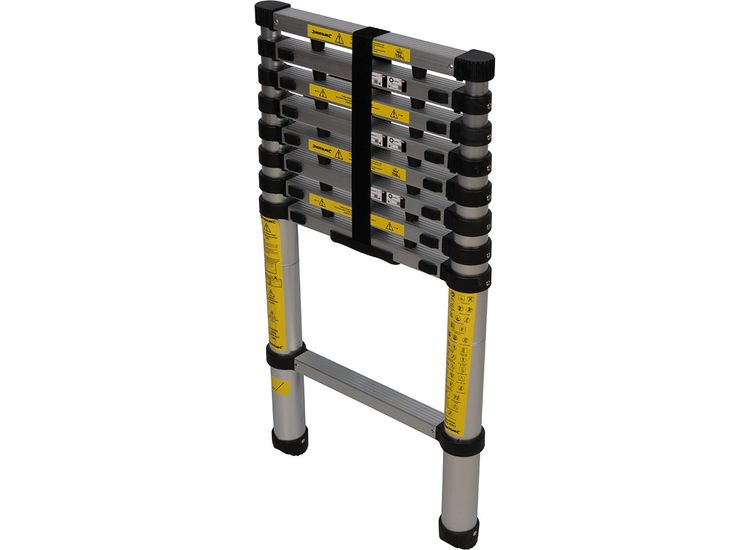 Silverline Telescopic Ladder 2.6m 9-Tread