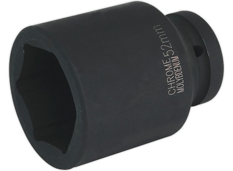 Sealey IS152D Impact Socket 52mm Deep 1"Sq Drive