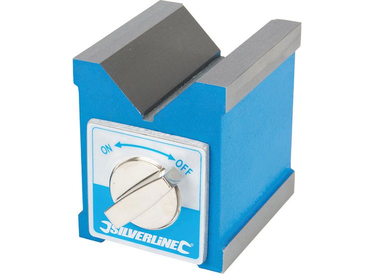 Silverline Magnetic V-Block 70 x 60 x 70mm