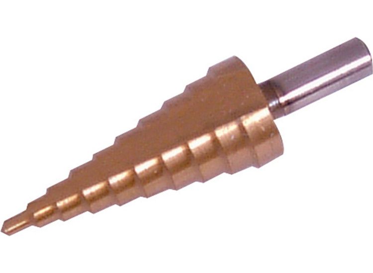 Silverline Titanium-Coated HSS Step Drill