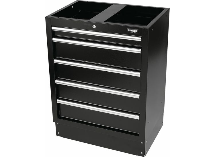 Draper 31387 BUNKER® Modular 5 Drawer Floor Cabinet, 680mm