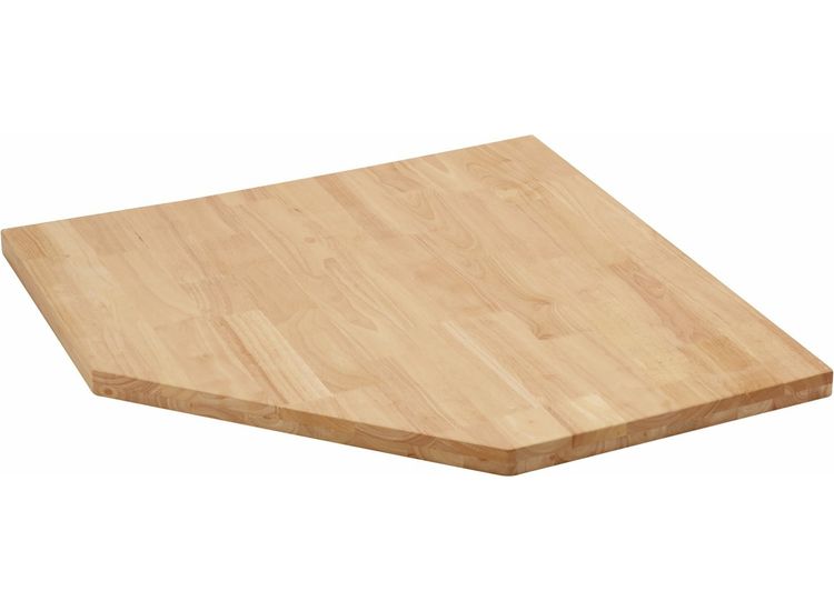 Draper 33210 BUNKER® Modular Hardwood Worktop for Corner Cabinet, 865mm