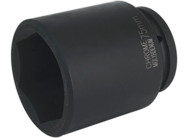 Sealey IS175D Impact Socket 75mm Deep 1"Sq Drive