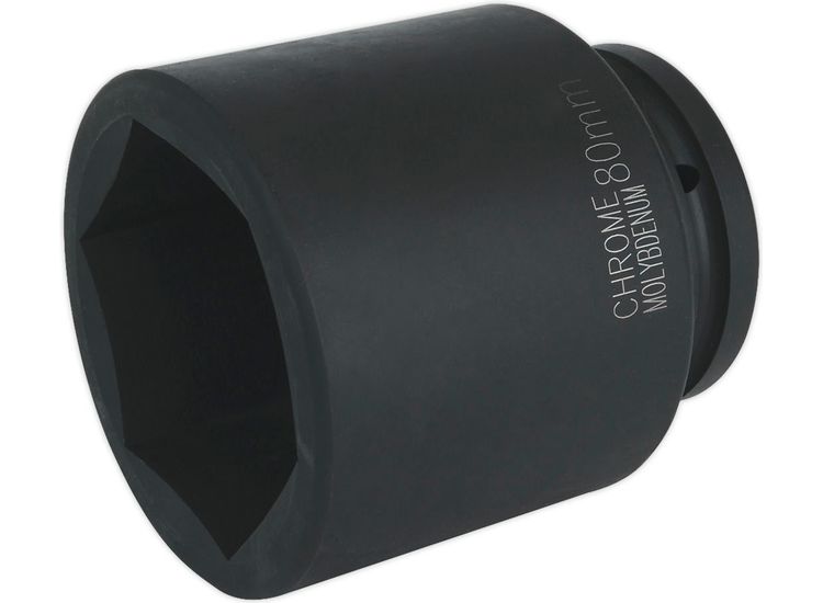 Sealey IS180D Impact Socket 80mm Deep 1"Sq Drive