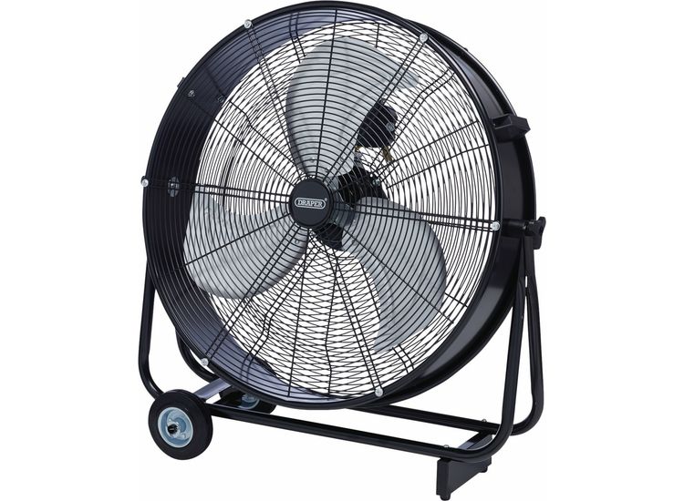 Draper 03365 110V Drum Fan, 24"/610mm, 124W