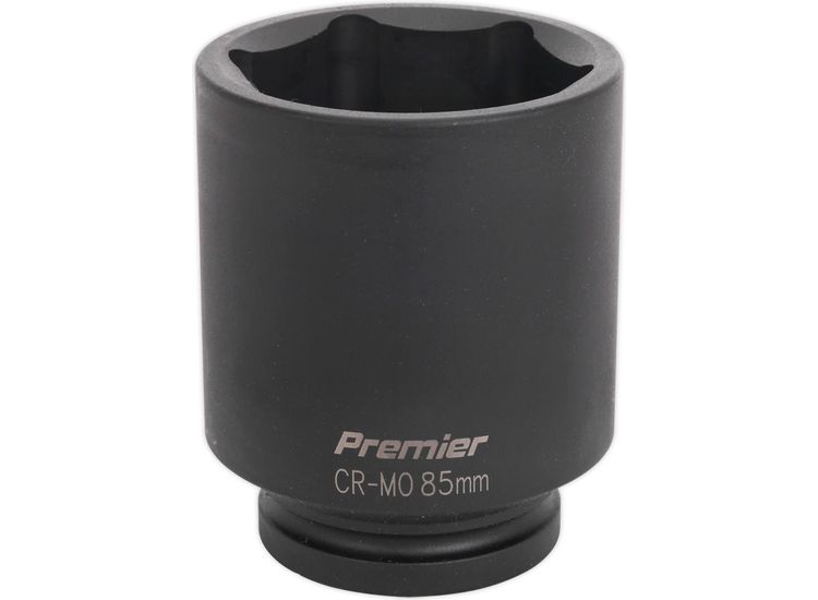 Sealey IS185D Impact Socket 85mm Deep 1"Sq Drive