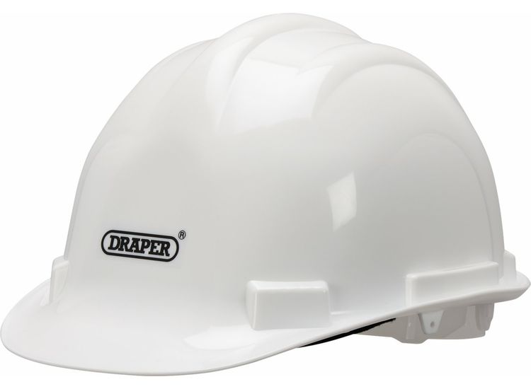 Draper 08908 Safety Helmet, White