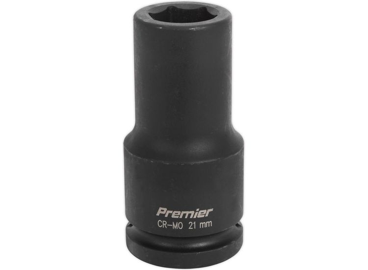 Sealey IS3421D Impact Socket 21mm Deep 3/4"Sq Drive