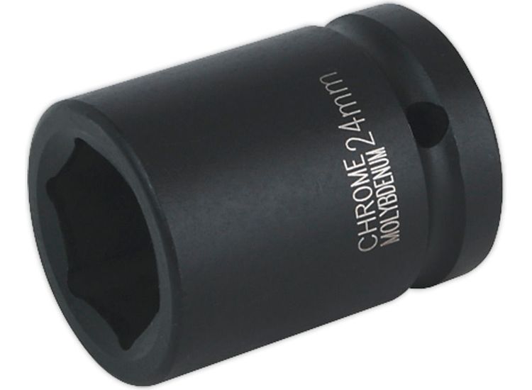 Sealey IS3424 Impact Socket 24mm 3/4"Sq Drive
