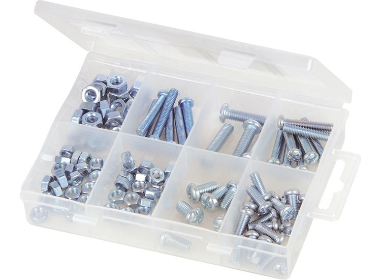 Fixman Machine Screws &amp; Nuts Pack 105pce