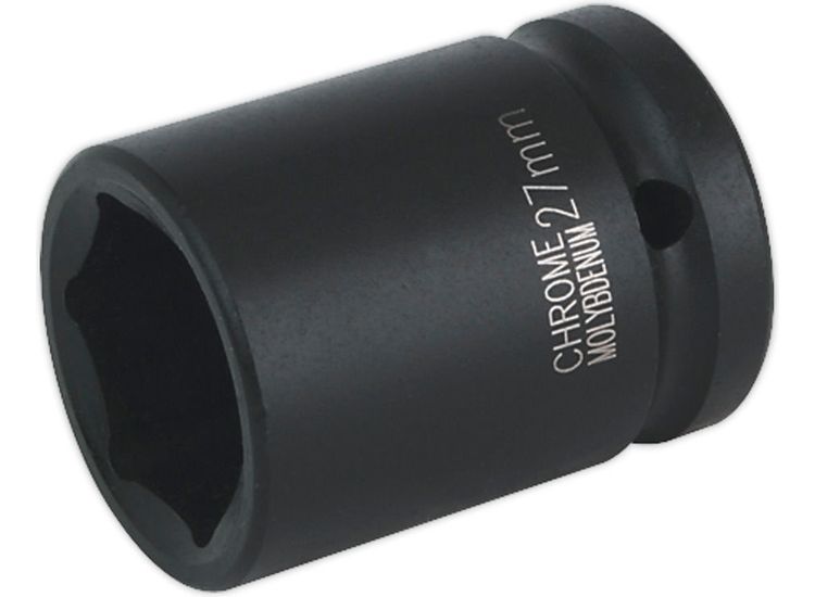 Sealey IS3427 Impact Socket 27mm 3/4"Sq Drive