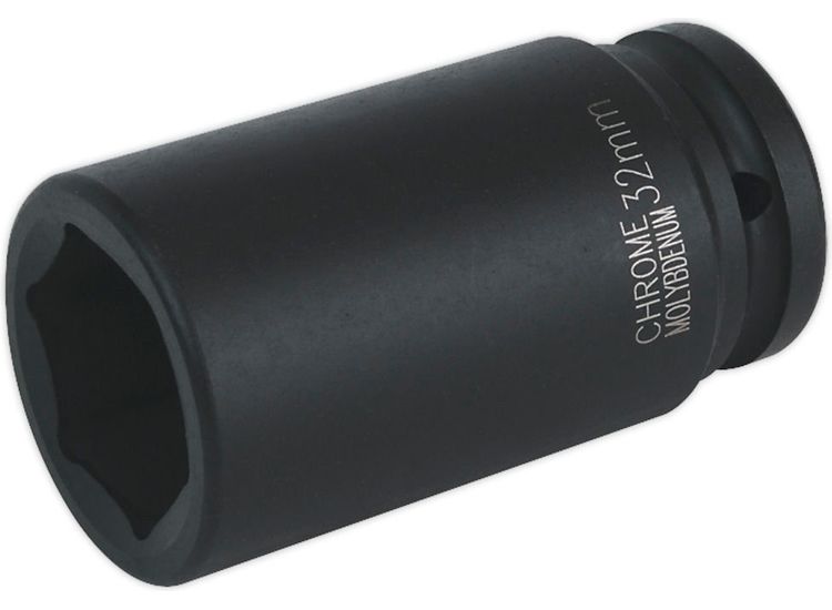 Sealey IS3432D Impact Socket 32mm Deep 3/4"Sq Drive
