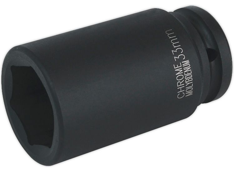 Sealey IS3433D Impact Socket 33mm Deep 3/4"Sq Drive