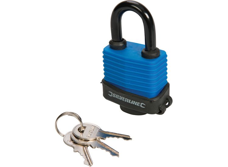 Silverline Weather-Resistant Padlock