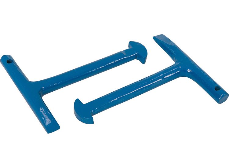 Silverline Manhole Keys 2pk 125mm