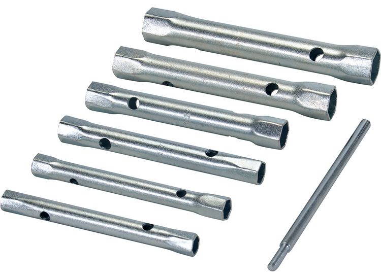 Silverline Box Spanner Metric Set 6pce 8 - 19mm