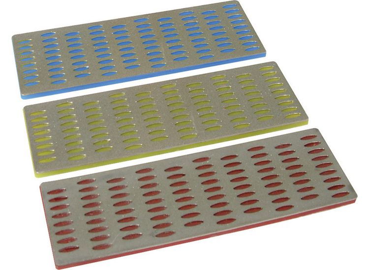 Silverline Diamond File Card Set 3pce 50 x 150mm