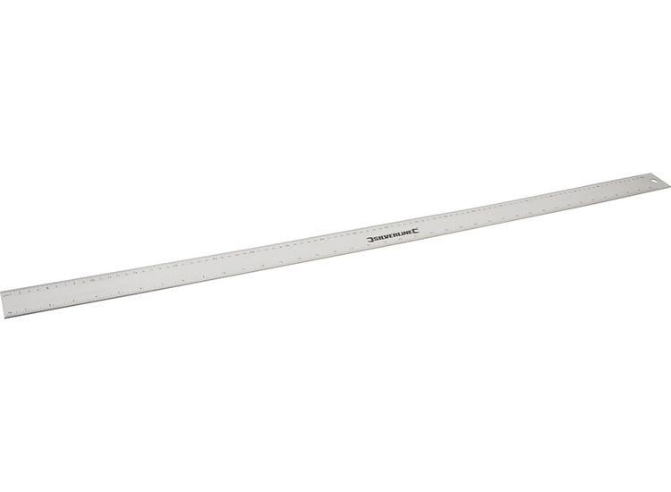 Silverline Aluminium Rule 1000mm