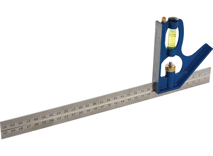Silverline Heavy Duty Combination Square 300mm
