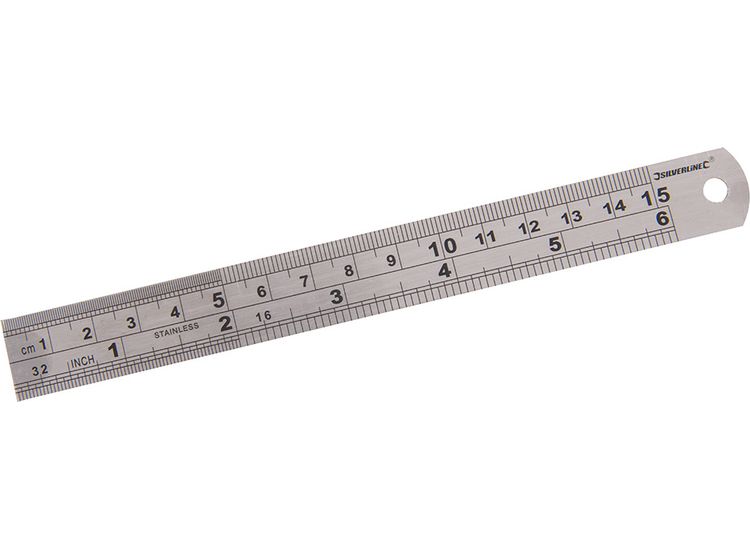Silverline Steel Rule