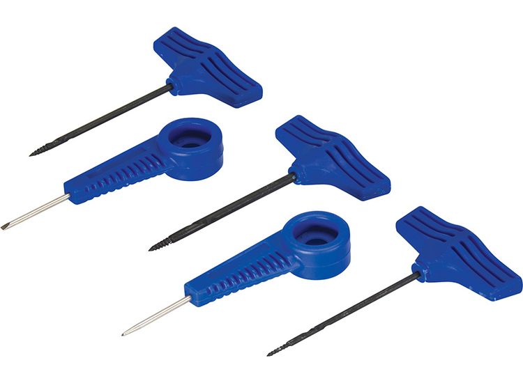 Silverline Twist Gimlet, Bradawl &amp; Awl Set 5pce 5pce