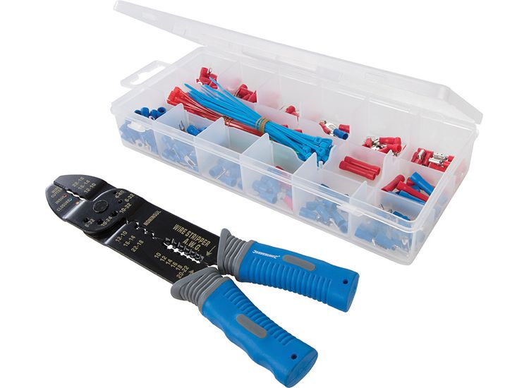 Silverline Crimping Tool Set 271pce 220mm