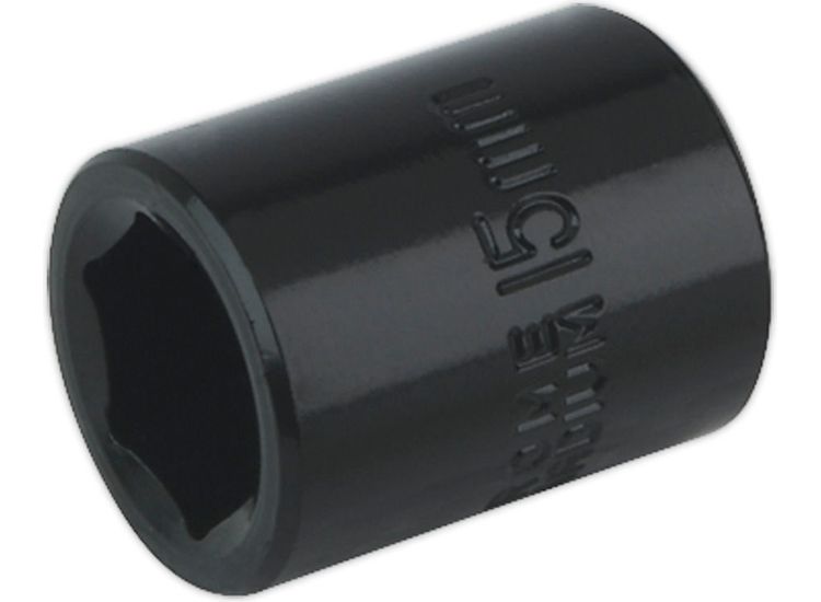 Sealey IS3815 Impact Socket 15mm 3/8"Sq Drive