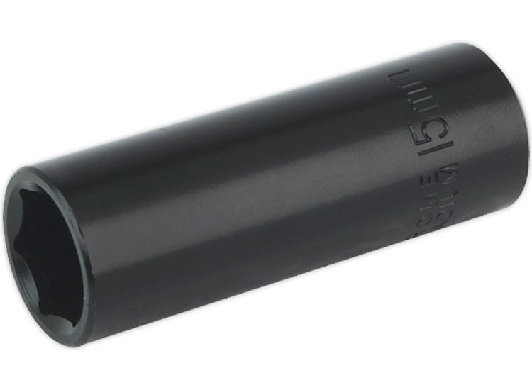 Sealey IS3815D Impact Socket 15mm Deep 3/8"Sq Drive