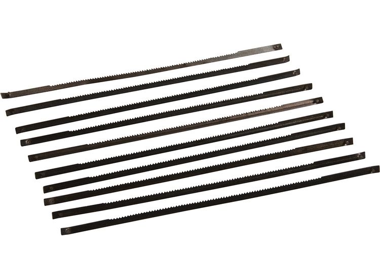 Silverline Scroll Saw Blades 130mm 10pk